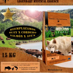 Wolves Legacy Cordero Pollo Atún - Adultos 15 kg