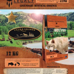 Wolves Legacy Extra Salmón - Adultos x 12 Kg